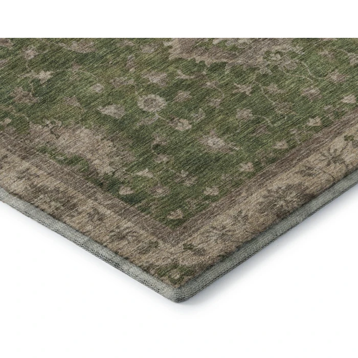 Addison Mayfield Green AMF1739 - 8ft. Round Rug