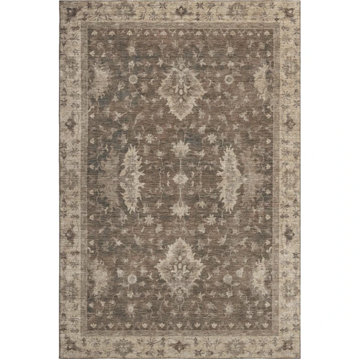 Addison Mayfield Brown AMF1739 - 8ft. Round Rug