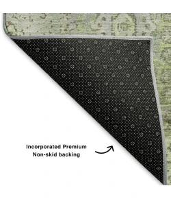 Addison Mayfield Green AMF1740 - 8ft. Round Rug