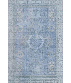 Addison Mayfield Blue AMF1740 - 8ft. Round Rug