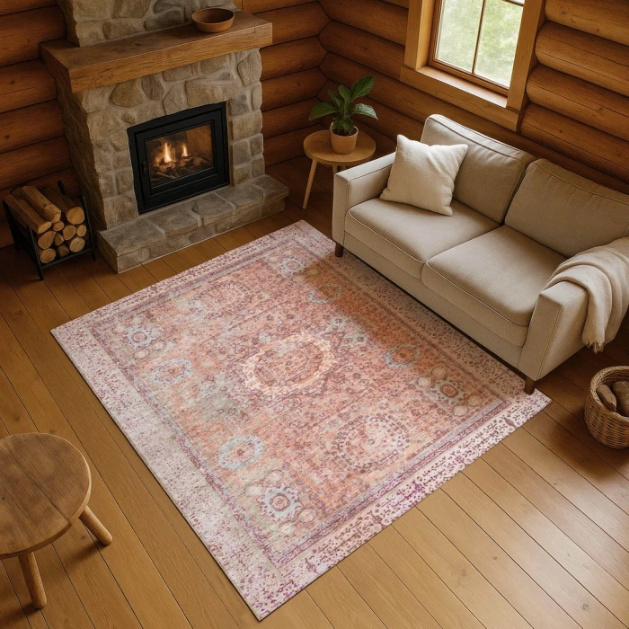 Addison Mayfield Orange AMF1740 2ft. 3in. x 7ft. 6in. Rect. Rug