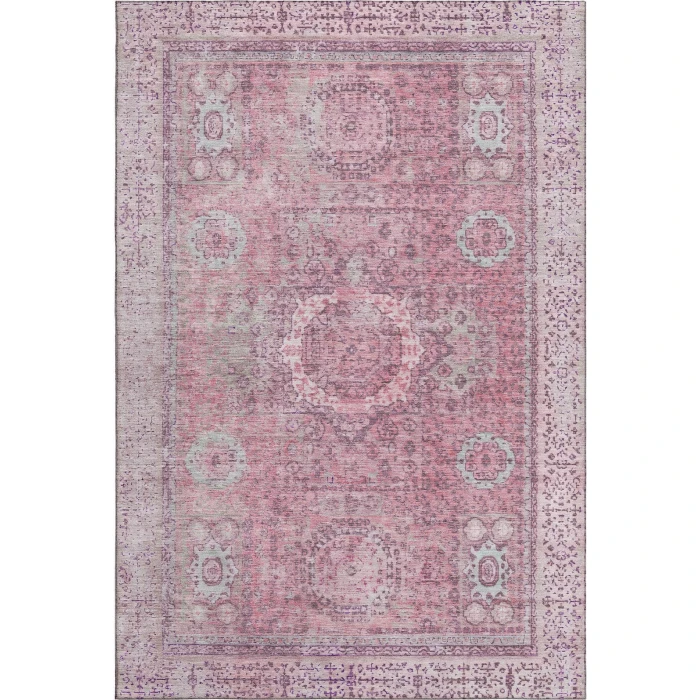 Addison Mayfield Pink AMF1740 - 8ft. Round Rug
