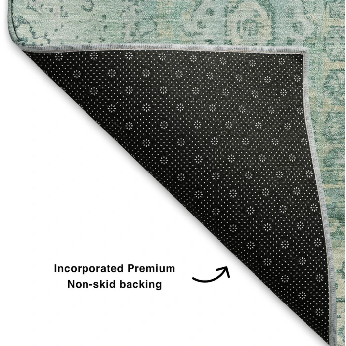 Addison Mayfield Teal AMF1740 2ft. 3in. x 7ft. 6in. Rect. Rug