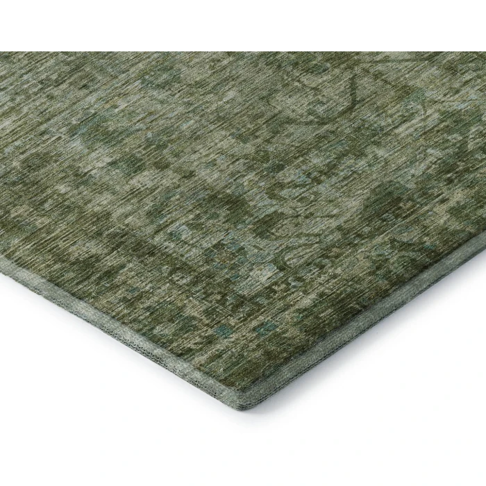 Addison Mayfield Green AMF1744 - 8ft. Round Rug