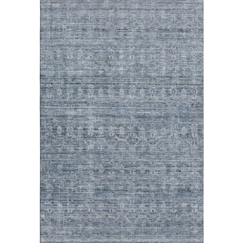 Addison Mayfield Blue AMF1746 - 8ft. Round Rug