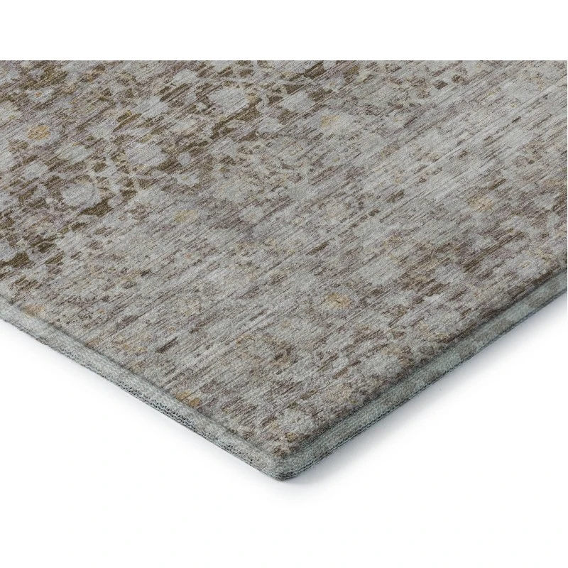 Addison Mayfield Brown AMF1747 - 8ft. Round Rug