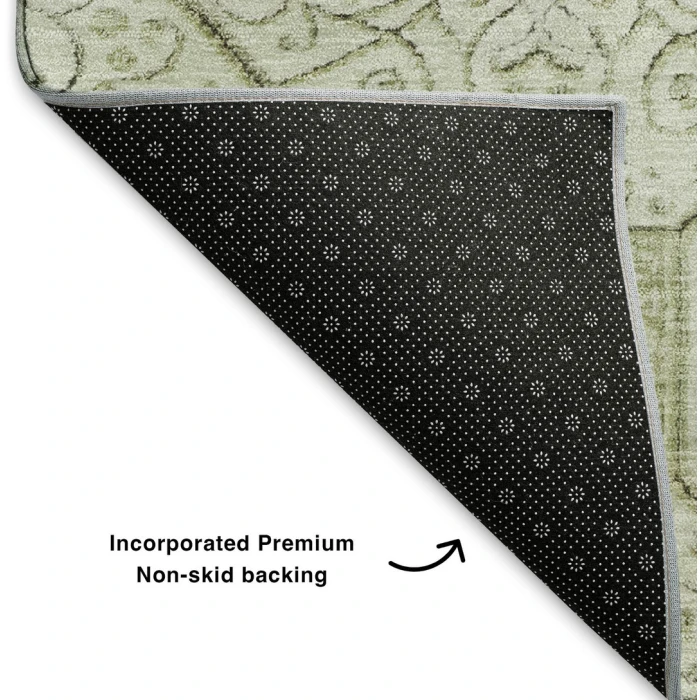 Addison Mayfield Green AMF1748 2ft. 3in. x 7ft. 6in. Rect. Rug