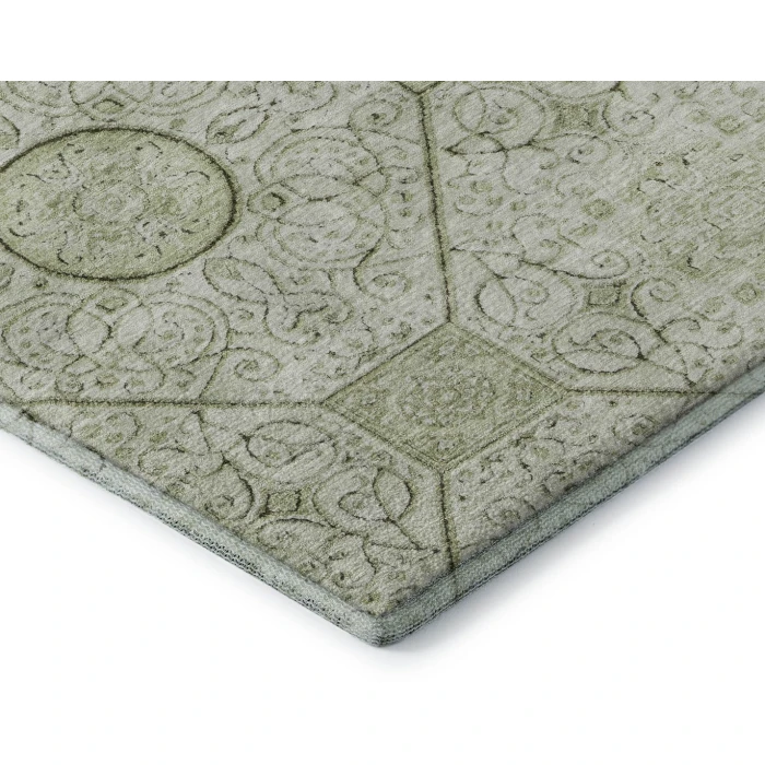 Addison Mayfield Green AMF1748 2ft. 3in. x 7ft. 6in. Rect. Rug