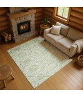 Addison Mayfield Green AMF1748 2ft. 3in. x 7ft. 6in. Rect. Rug