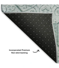 Addison Mayfield Teal AMF1748 9ft. x 12ft. Rect. Rug