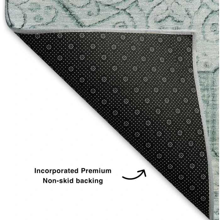 Addison Mayfield Teal AMF1748 9ft. x 12ft. Rect. Rug