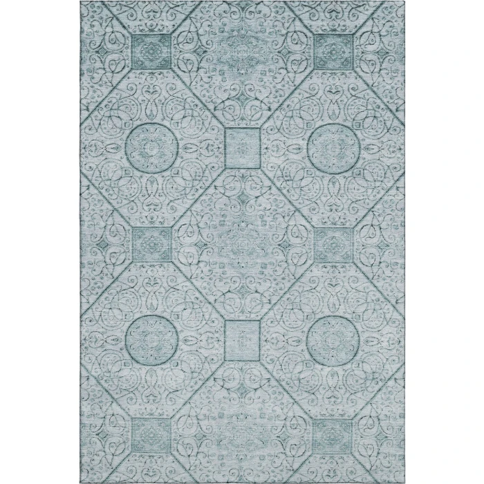 Addison Mayfield Teal AMF1748 9ft. x 12ft. Rect. Rug