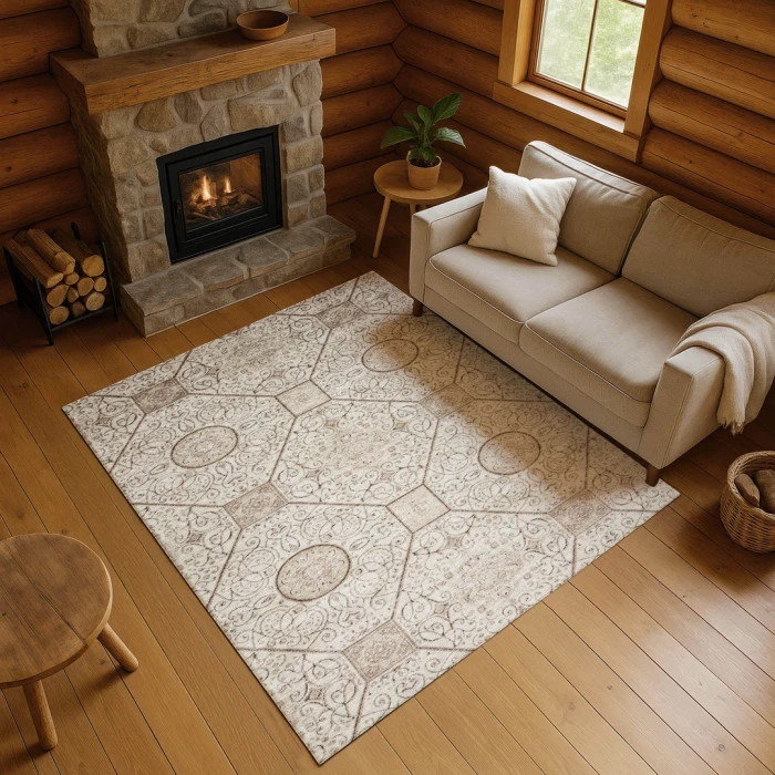 Addison Mayfield Brown AMF1748 2ft. 3in. x 7ft. 6in. Rect. Rug