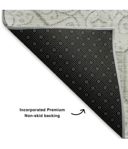 Addison Mayfield Gray AMF1748 9ft. x 12ft. Rect. Rug