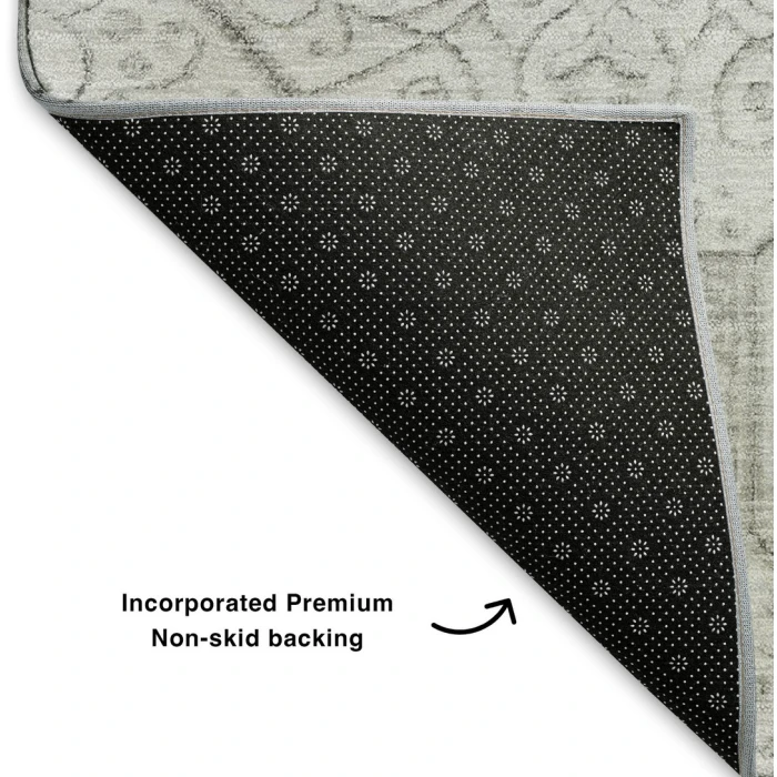 Addison Mayfield Gray AMF1748 9ft. x 12ft. Rect. Rug