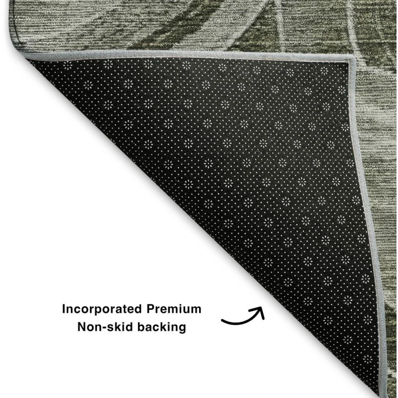Addison Mayfield Brown AMF1750 - 8ft. Round Rug
