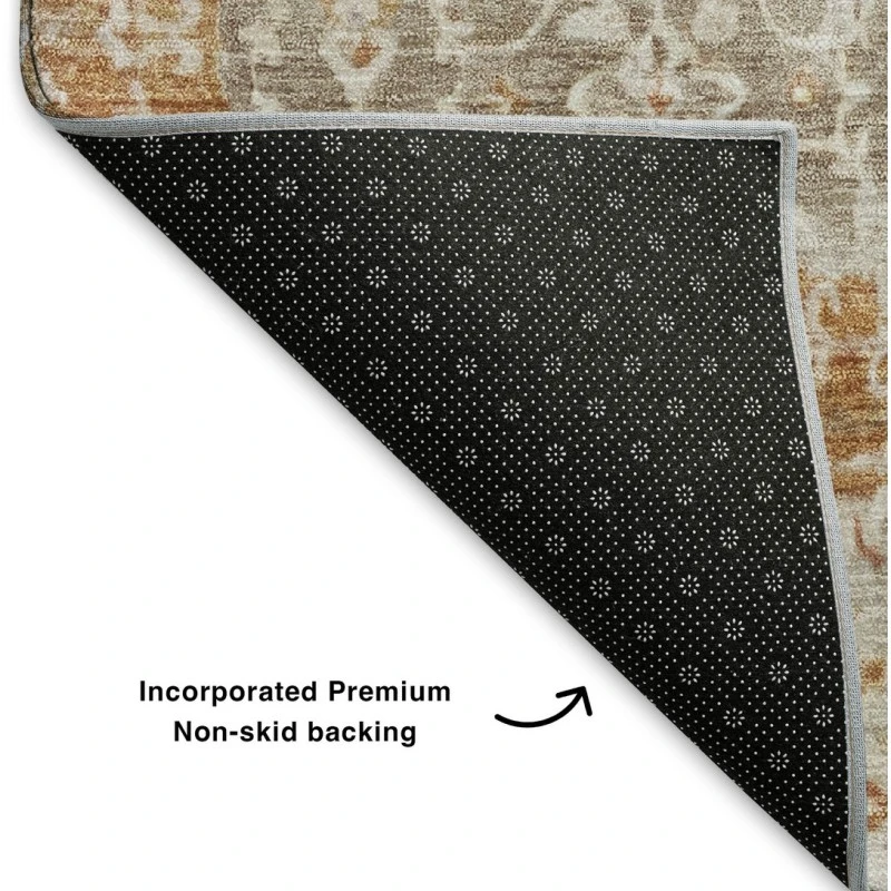 Addison Mayfield Brown AMF1752 - 8ft. Round Rug