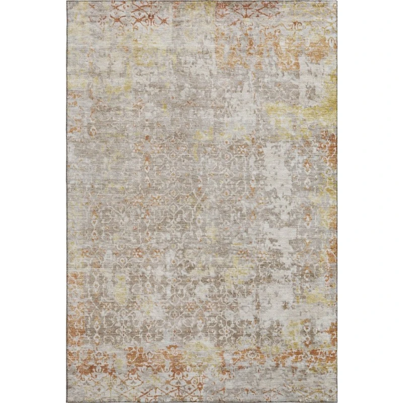 Addison Mayfield Brown AMF1752 - 8ft. Round Rug