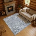 Addison Mayfield Blue AMF1752 - 8ft. Round Rug