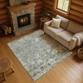 Addison Mayfield Brown AMF1752 - 8ft. Round Rug