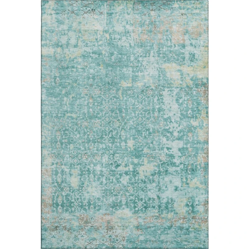 Addison Mayfield Teal AMF1752 2ft. 3in. x 7ft. 6in. Rect. Rug