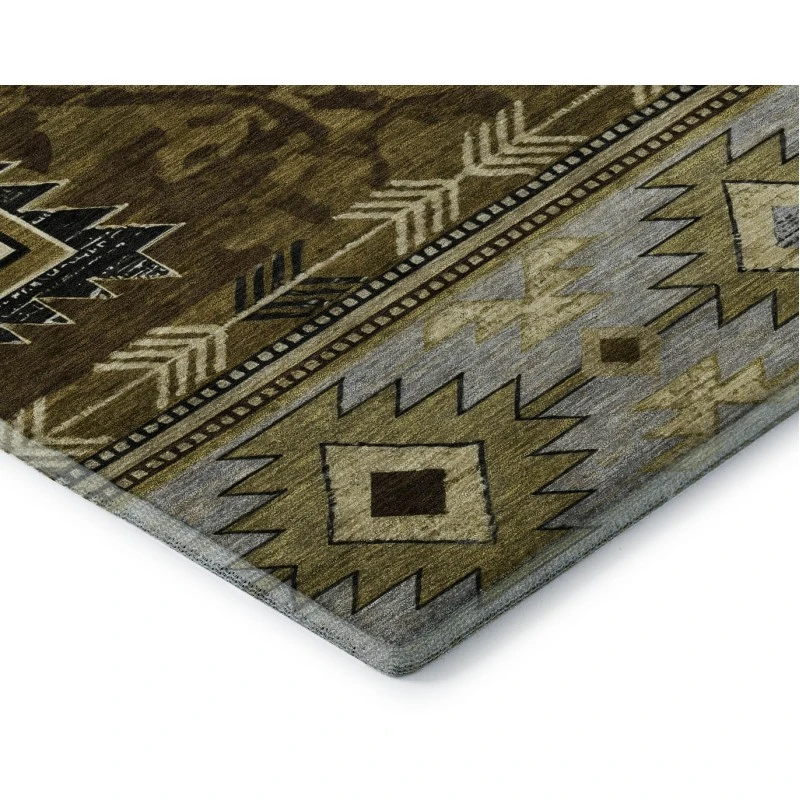 Addison Mayfield Brown AMF1754 2ft. 3in. x 7ft. 6in. Rect. Rug