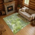 Addison Mayfield Green AMF1756 - 8ft. Round Rug