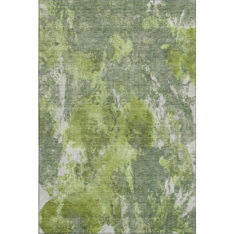 Addison Mayfield Green AMF1756 - 8ft. Round Rug