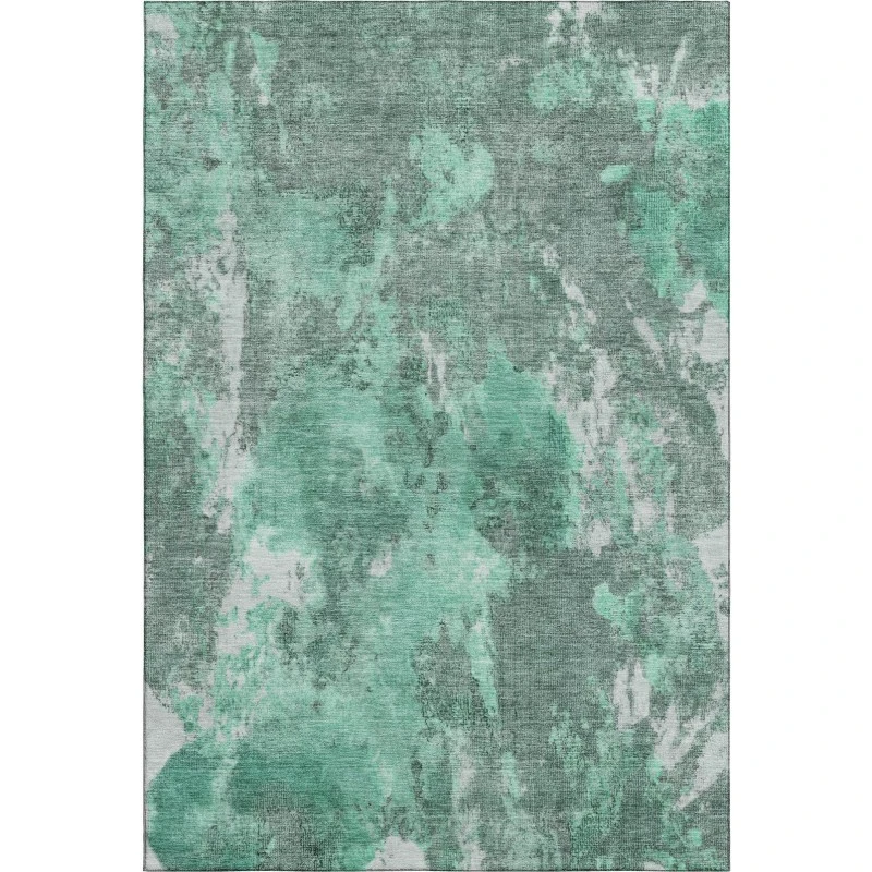 Addison Mayfield Teal AMF1756 5ft. x 7ft. 6in. Rect. Rug