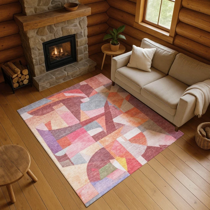 Addison Mayfield Orange AMF1757 8ft. x 10ft. Rect. Rug