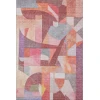 Addison Mayfield Orange AMF1757 - 8ft. Round Rug