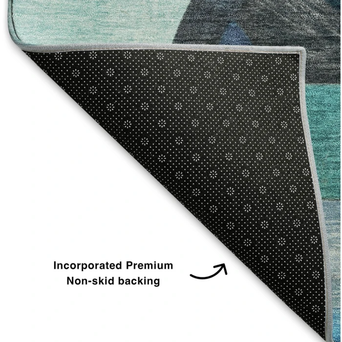 Addison Mayfield Teal AMF1757 8ft. x 10ft. Rect. Rug