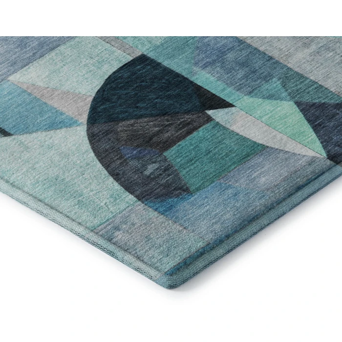 Addison Mayfield Teal AMF1757 8ft. x 10ft. Rect. Rug