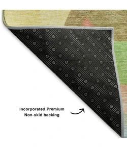 Addison Mayfield Gold AMF1757 - 8ft. Round Rug