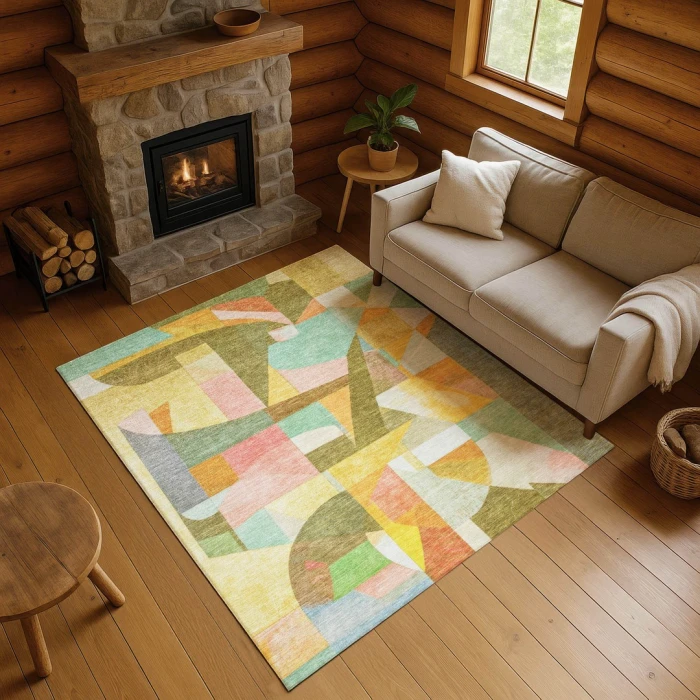 Addison Mayfield Gold AMF1757 2ft. 3in. x 7ft. 6in. Rect. Rug