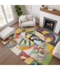 Addison Mayfield Gold AMF1758 8ft. x 10ft. Rect. Rug