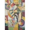 Addison Mayfield Gold AMF1758 - 8ft. Round Rug