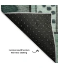 Addison Mayfield Teal AMF1758 8ft. x 10ft. Rect. Rug