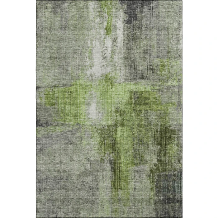 Addison Mayfield Green AMF1759 - 8ft. Round Rug