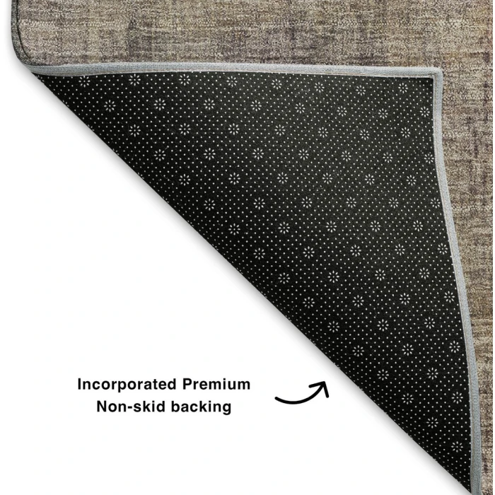 Addison Mayfield Brown AMF1759 - 8ft. Round Rug