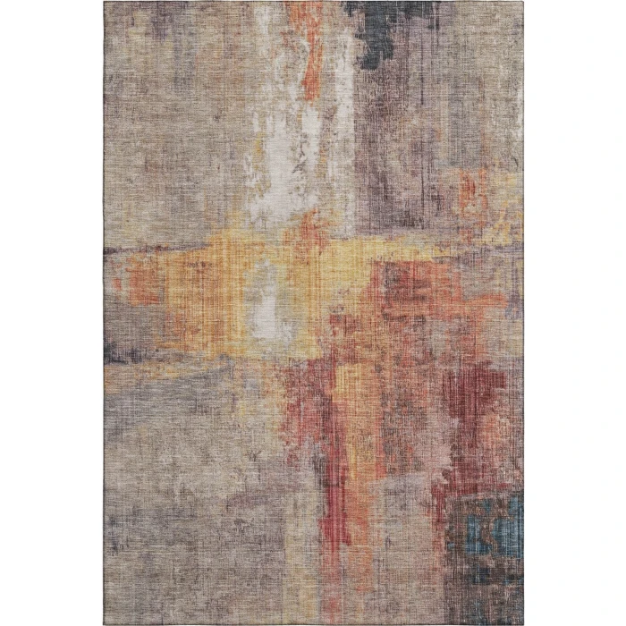 Addison Mayfield Brown AMF1759 - 8ft. Round Rug