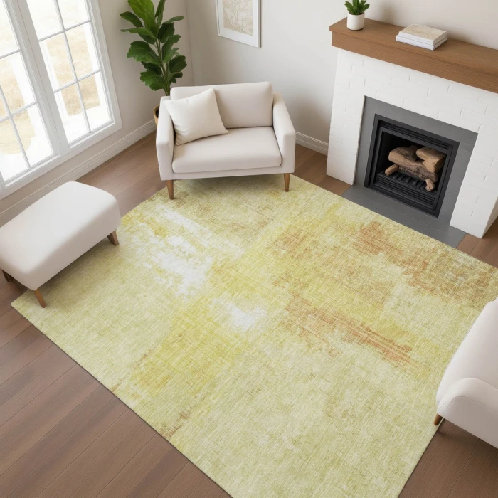 Addison Mayfield Gold AMF1759 9ft. x 12ft. Rect. Rug