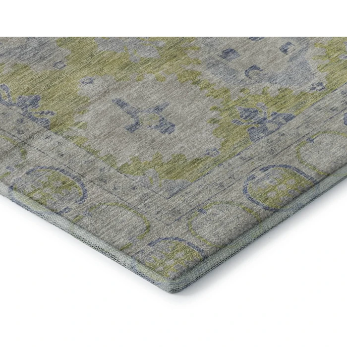 Addison Mayfield Green AMF1760 - 8ft. Round Rug