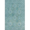 Addison Mayfield Teal AMF1760 - 8ft. Round Rug