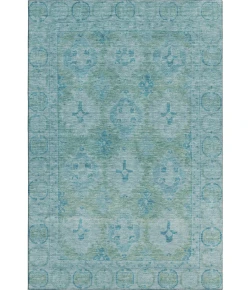 Addison Mayfield Teal AMF1760 - 8ft. Round Rug