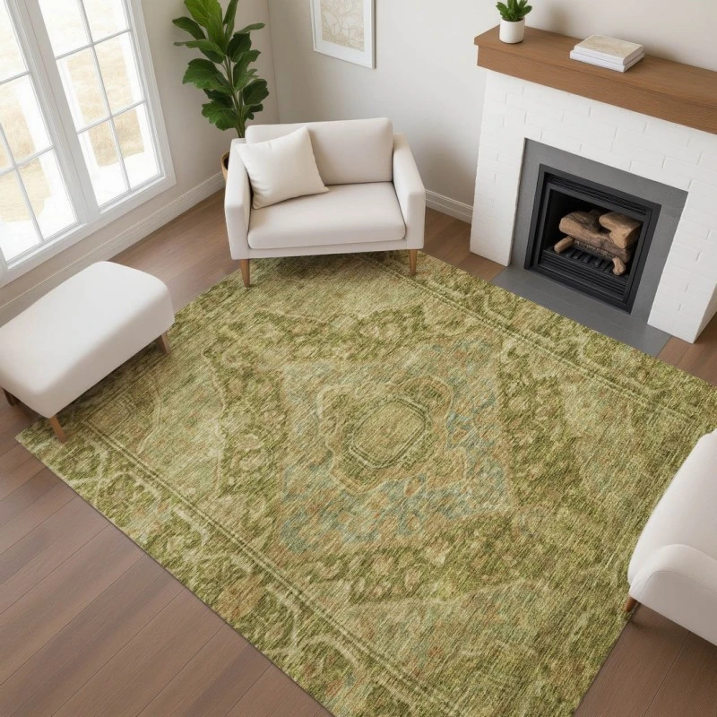 Addison Mayfield Green AMF1761 8ft. x 10ft. Rect. Rug