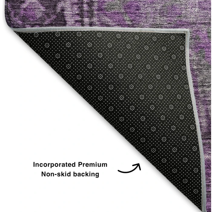 Addison Mayfield Purple AMF1761 8ft. x 10ft. Rect. Rug