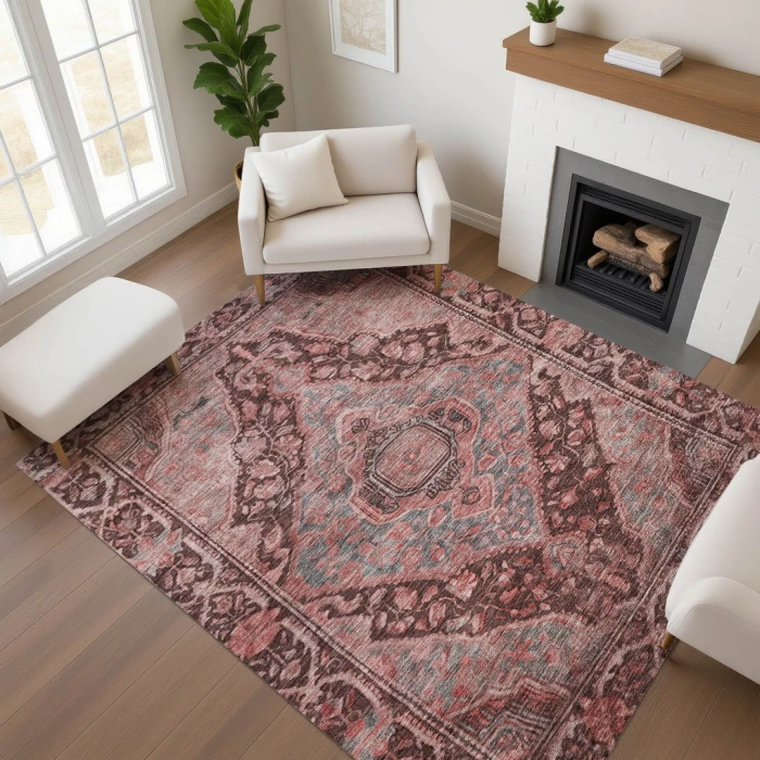 Addison Mayfield Orange AMF1761 9ft. x 12ft. Rect. Rug