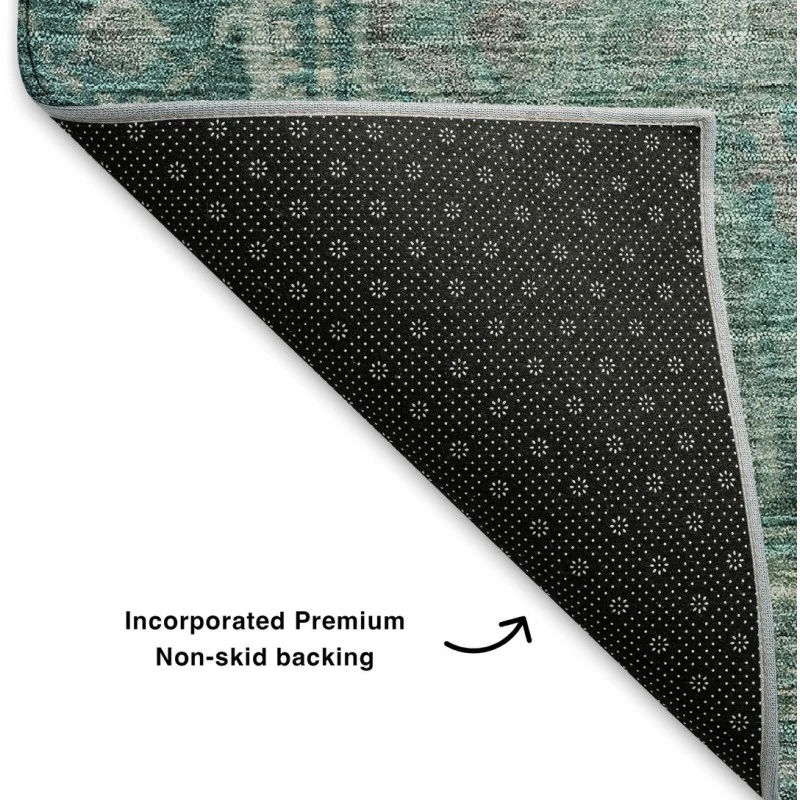 Addison Mayfield Teal AMF1761 5ft. x 7ft. 6in. Rect. Rug