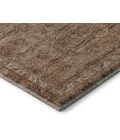 Addison Mayfield Orange AMF1762 - 8ft. Round Rug